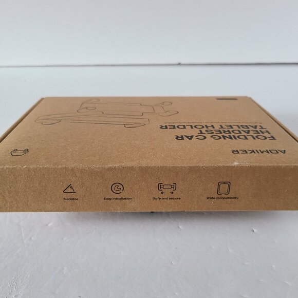 AOMIKER BACKSEAT TABLET HOLDER- ADJUSTABLE ARM- BLACK - TRAVEL ESSENTIAL-NIB - Picture 10 of 11